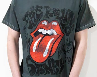 THE ROLLING STONES - It&#39;s Only Rock N Roll Unisex Tee (Rhinestones Optional) Officially licensed - 1960s music, rock band, beast of burden
