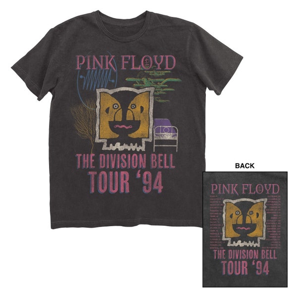 PINK FLOYD - Division Bell Tour 94 - Unisex Vintage Tee (PNK0493J1062) 1994, dark side of the moon, wish you were here, animals, the wall