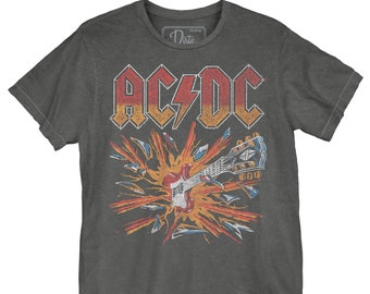 Acdc T Shirt Etsy
