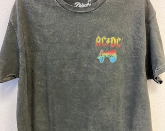 AC/DC - Cannon Fodder - Unisex cut hem Tee (Rhinestones Optional) Officially licensed - 70s music, australian band, thunderstruck, angus