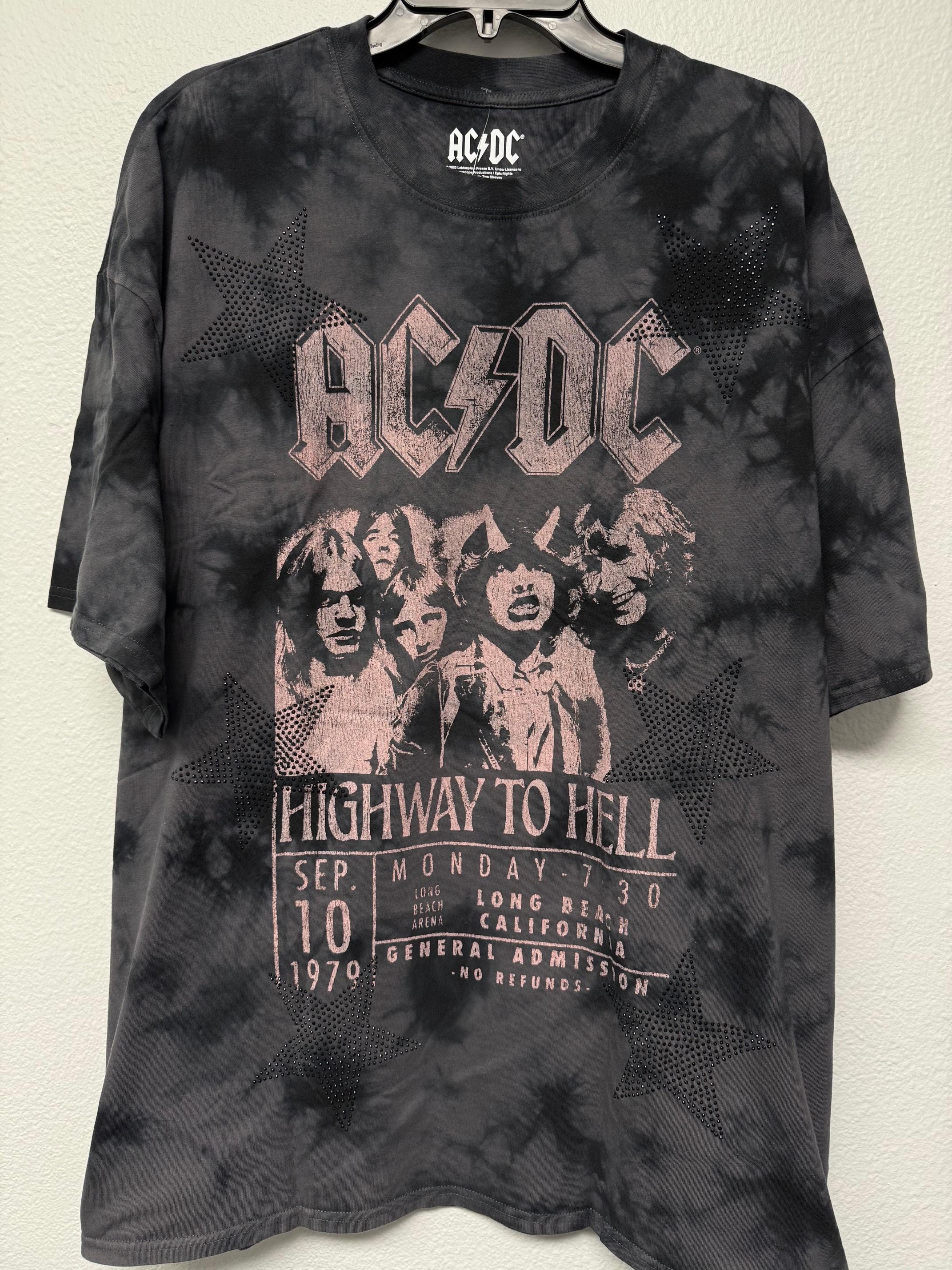 AC/DC - Ticket to Hell - Unisex Oversize Tee - Classic Rock