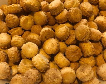 Peanut Butter Cheesecake Dog Training Treats: Grain-Free Puppy Cookies