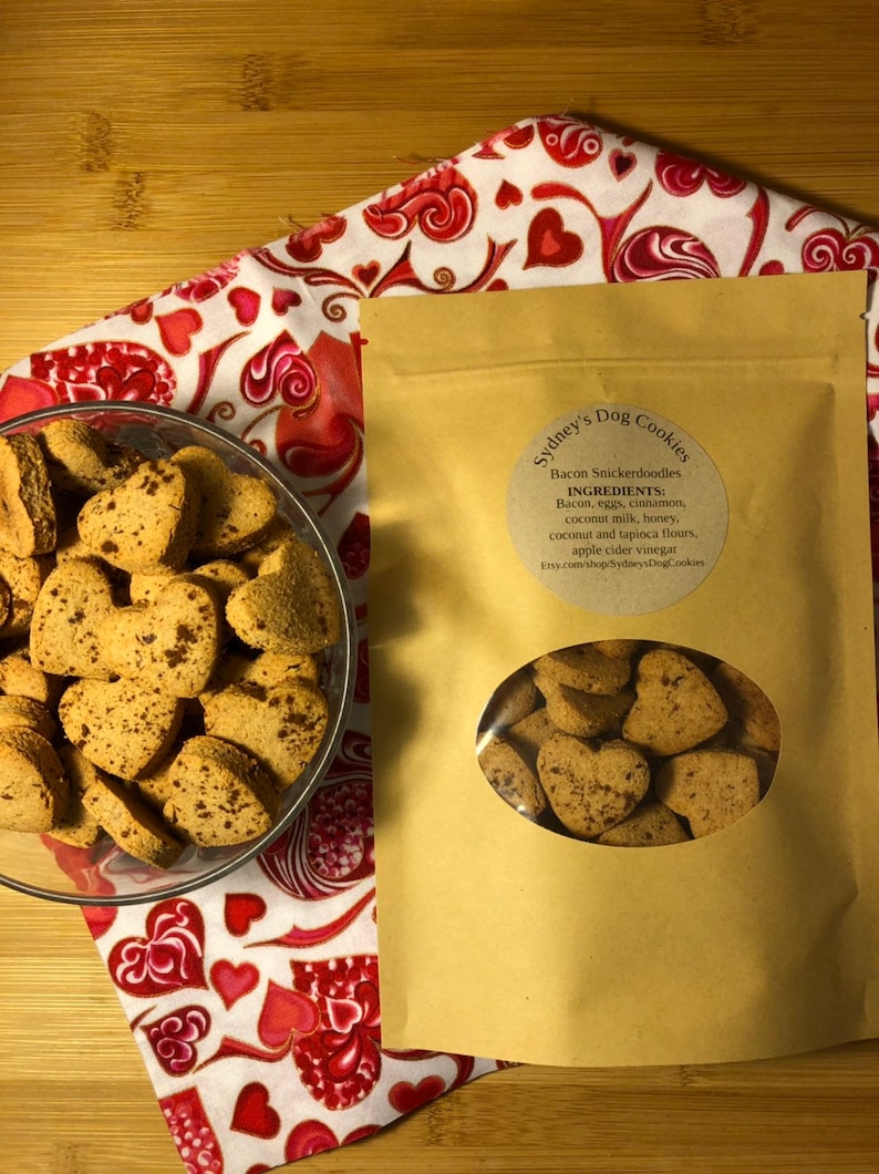Bacon Snickerdoodles dog treats Etsy