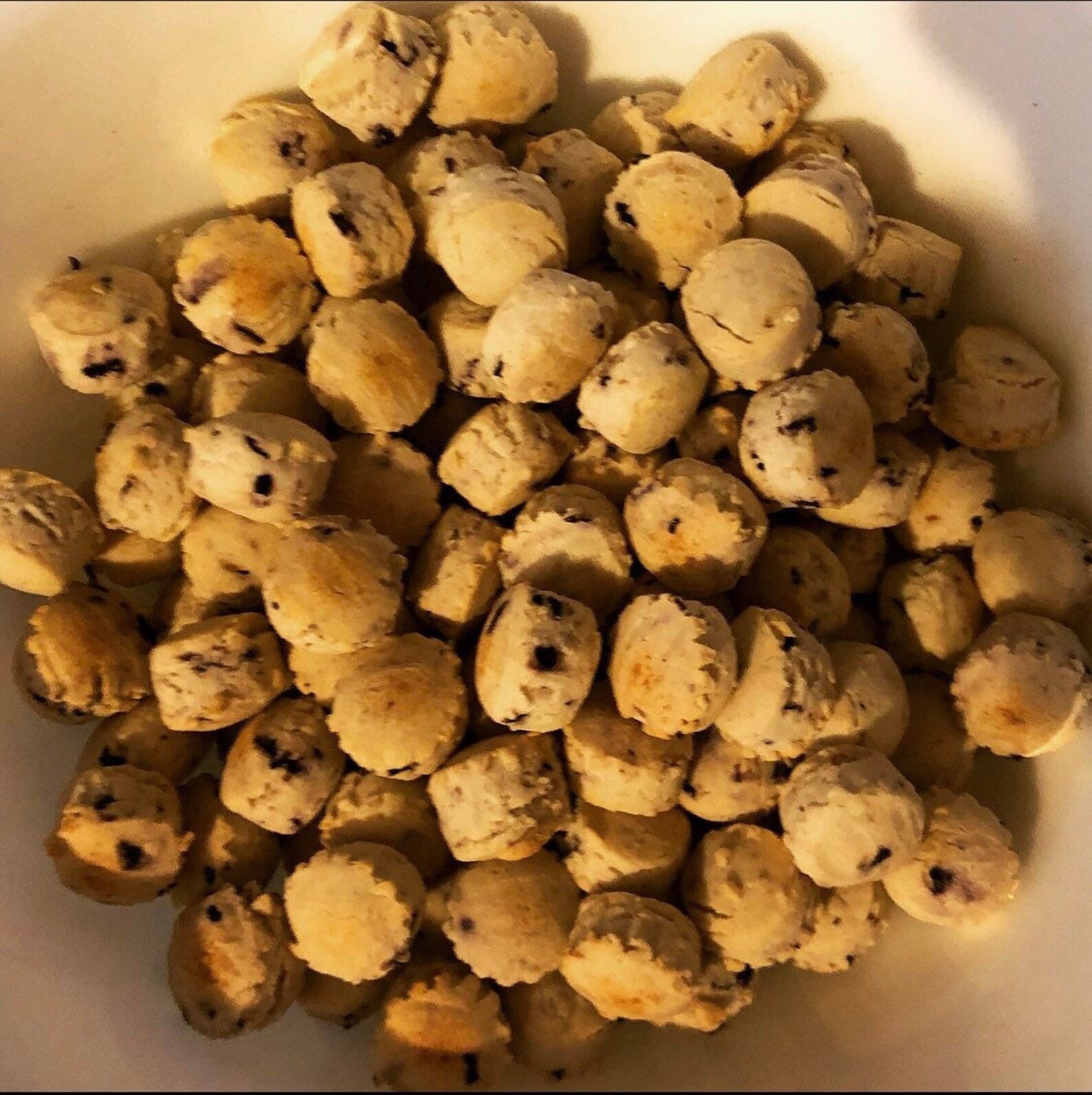 Blueberry banana cheesecake dog training treats tiny dog | Etsy