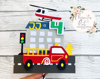 Community Helpers Customizable Birthday Cake Topper