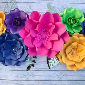 13pc Fiesta Mexicana Inspired Giant Paper Flower Backdrop - Etsy
