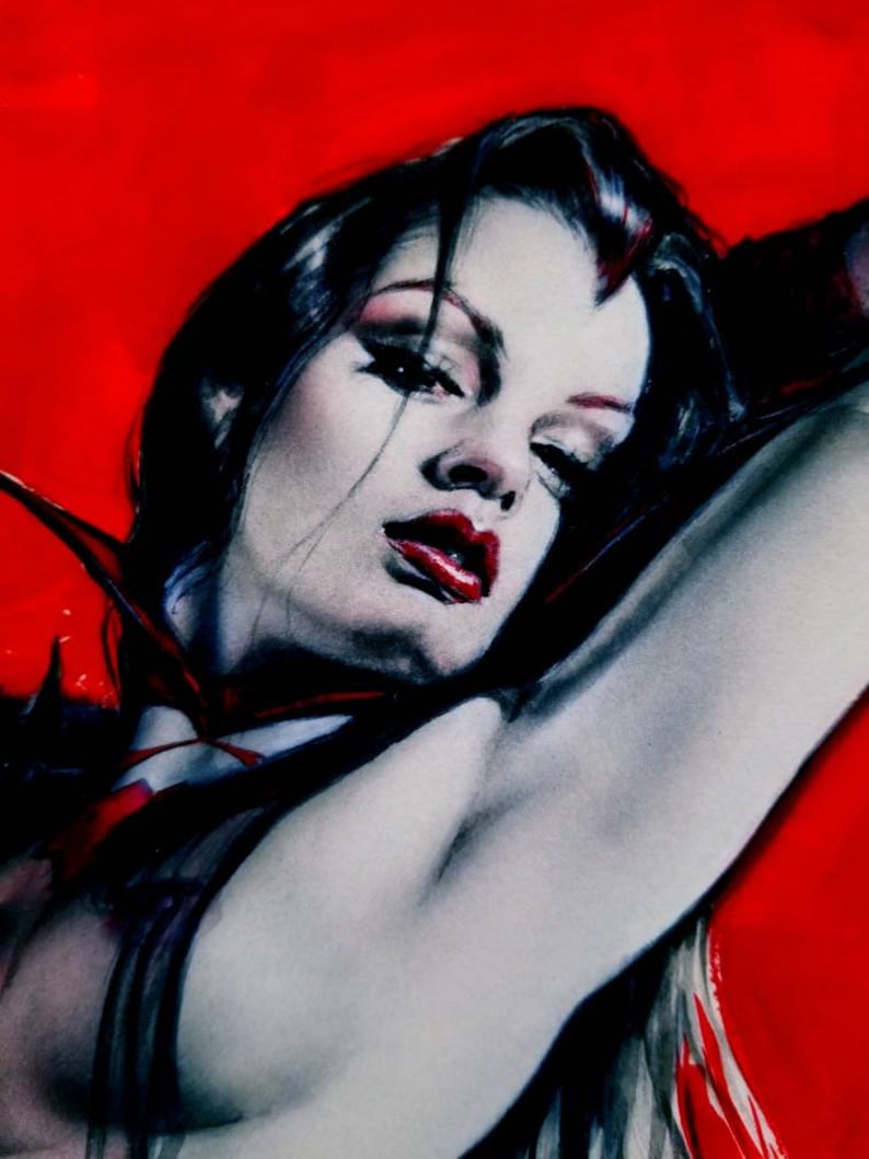 Signed Olivia De Berardinis Aria Giovanni Giclee Pinup Art Etsy Hong Kong