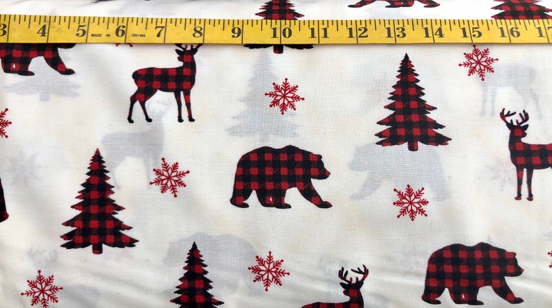 Moda Holiday Lodge by Deb Strain 19892 12 Black Wood COTTON