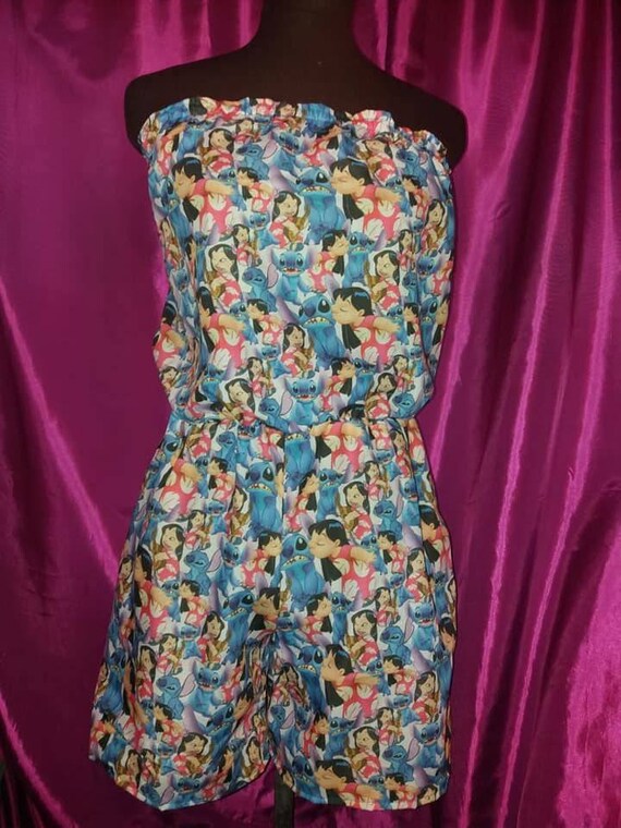ladies strapless playsuits