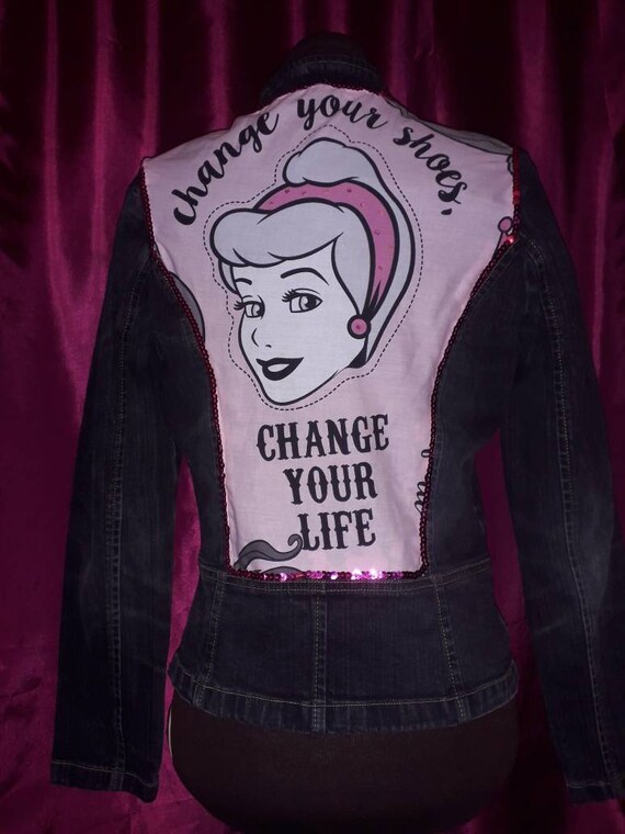 cinderella denim jacket