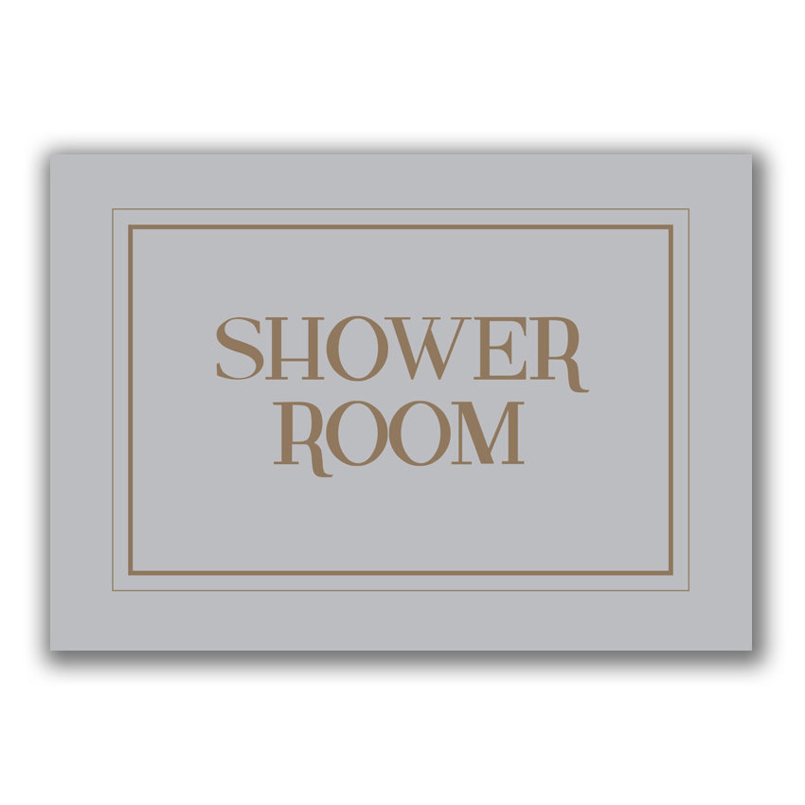 Shower Room Sign the Shower Room Sign Shower Sign Bathroom - Etsy UK