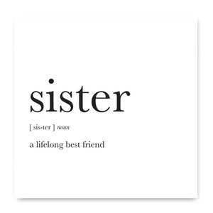 Big Sister Definition Print, Personalised Gifts, Sister Gift, Sister  Birthday Present, Sister Christmas Gifts, Special Sister Prints N010 