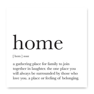 Home Noun Card, Noun Card, Housewarming Card, New Home Card, Mum Card