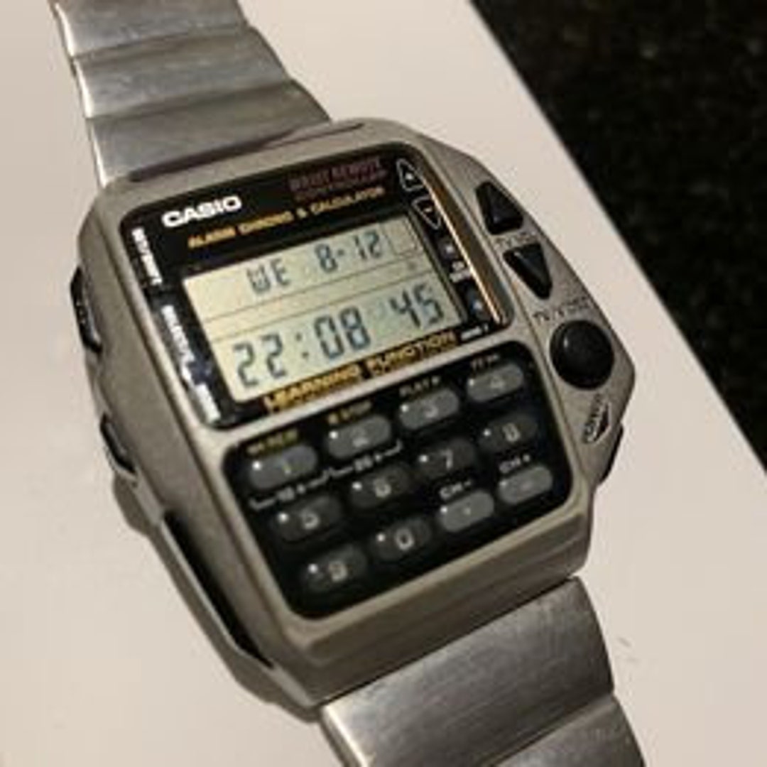 CASIO CMD 40 Wrist Remote Control and Calculator. Etsy UK