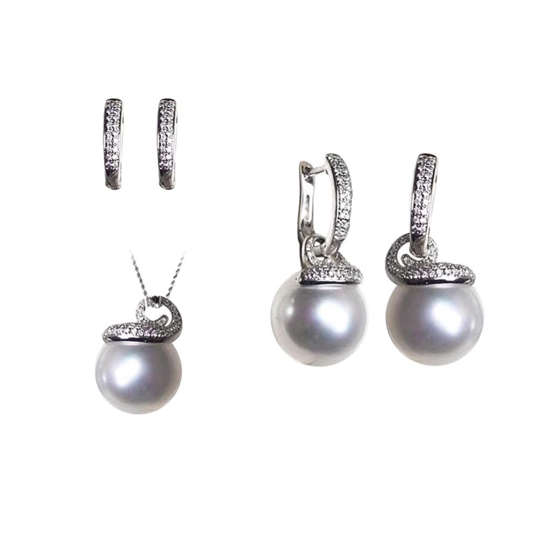 Sculpted Geometry — Velaré Convertible AAAA 12–13mm South Sea Pearl ...