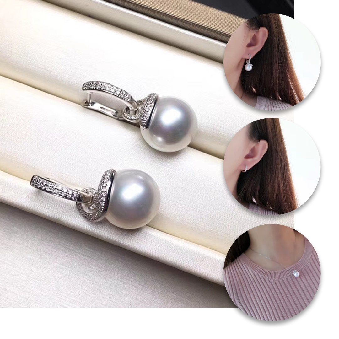 Sculpted Geometry — Velaré Convertible AAAA 12–13mm South Sea Pearl ...