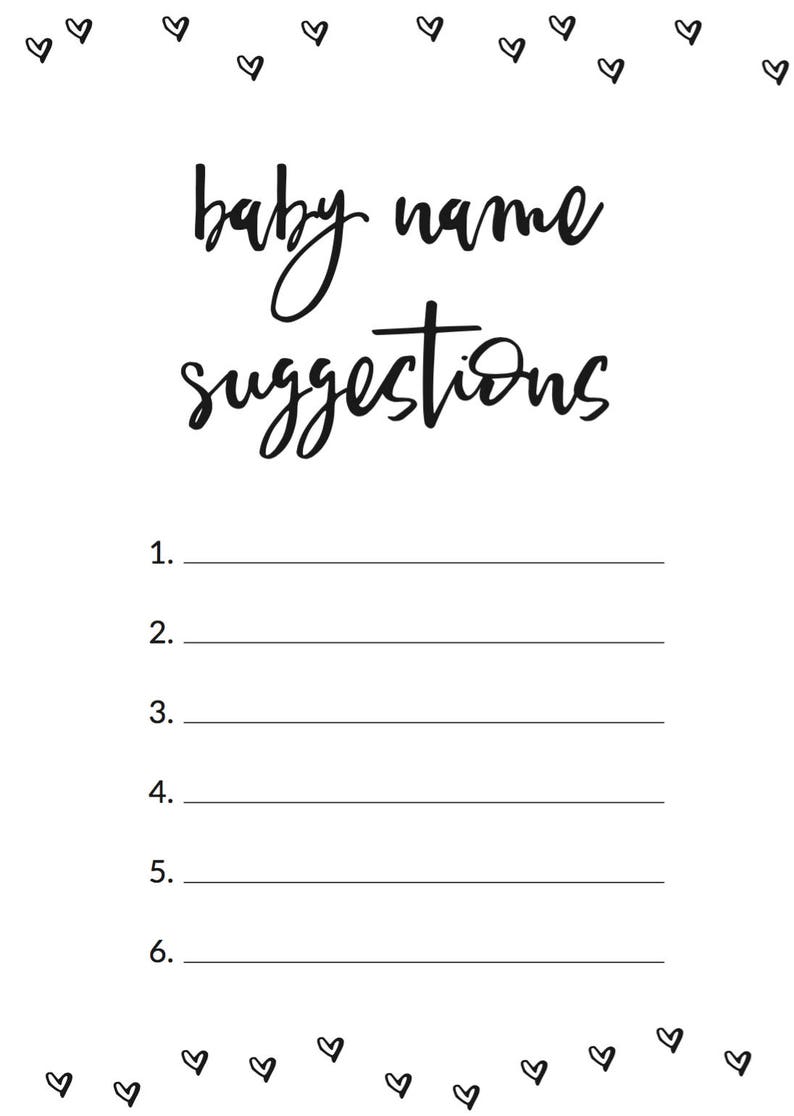 baby-name-suggestion-card-baby-name-ideas-baby-shower-etsy