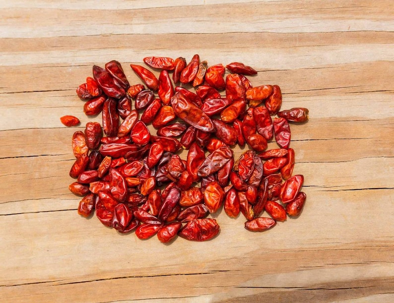 Chili De Arbol Seeds capsicum Annuum 1500035000 Scoville Etsy