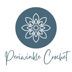Periwinkle Crochet logo.