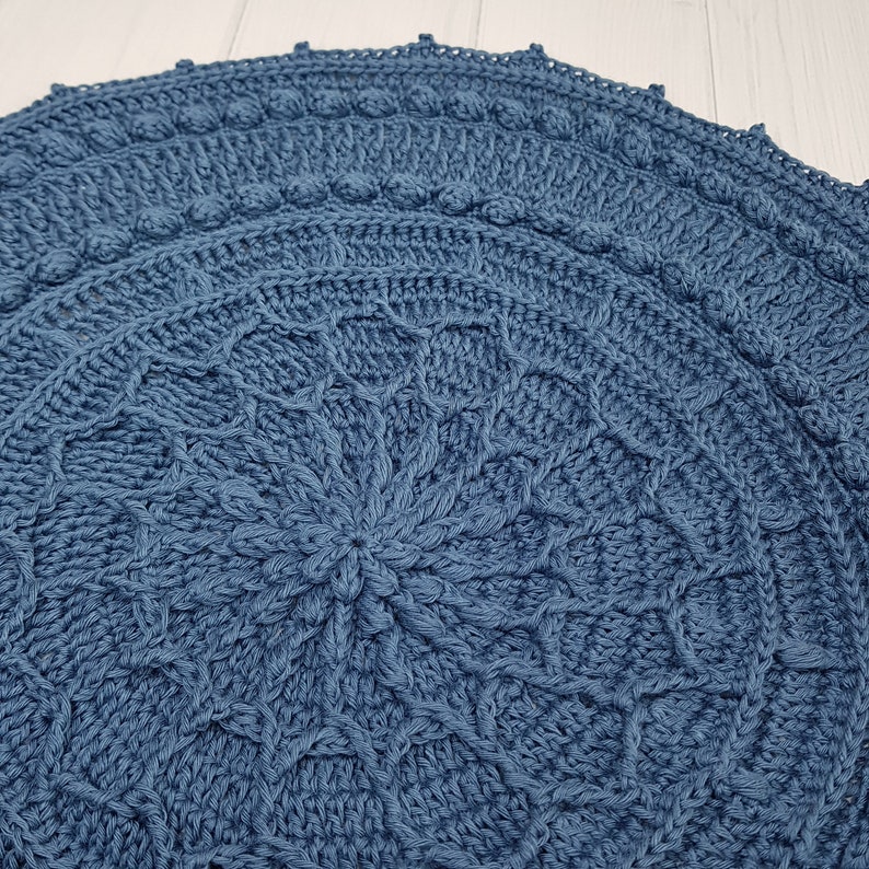 CROCHET PATTERN Eliana Doily Crochet Pattern, Doily pattern image 4