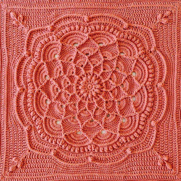 CROCHET BLANKET PATTERN - Crochet Pattern - Crochet Afghan Pattern - Crochet Throw Pattern - Queen Bed Crochet Pattern