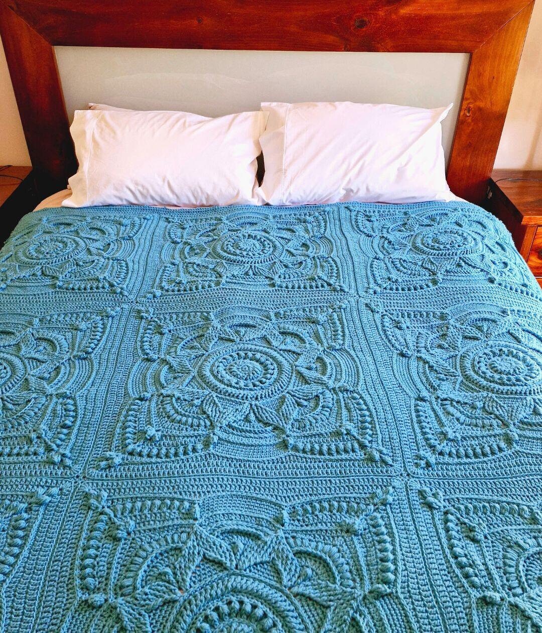 CROCHET BLANKET PATTERN Crochet Throw Pattern Crochet Afghan Pattern