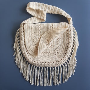 CROCHET PATTERN ~ Lilydale Boho Bag Pattern