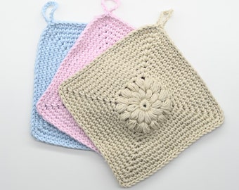 CROCHET PATTERN - Face Washer crochet pattern