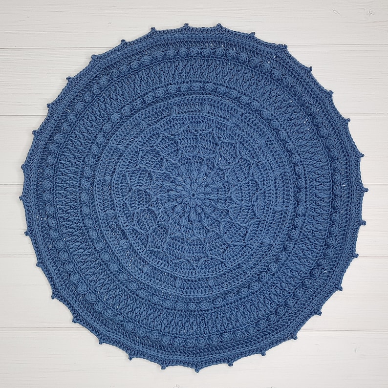 CROCHET PATTERN Eliana Doily Crochet Pattern, Doily pattern image 3