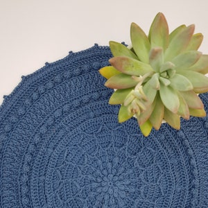 CROCHET PATTERN Eliana Doily Crochet Pattern, Doily pattern image 7