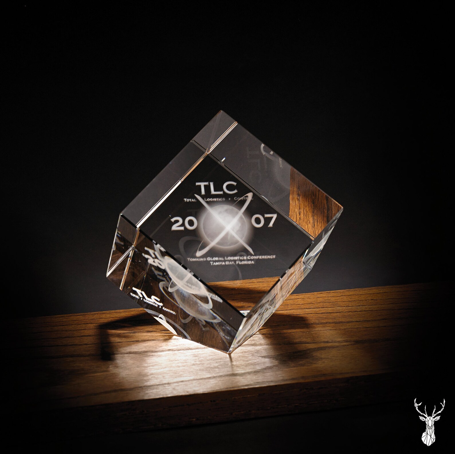 3DEtched Laser Crystal Personalized Engraving Crystal Etsy