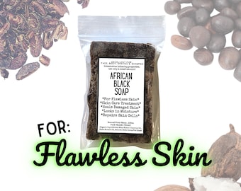 African Black Soap for Flawless Skin