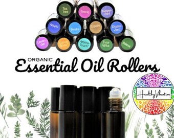 Roll-on di oli essenziali biologici