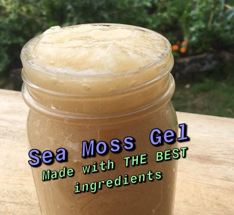 Sea Moss Gel Wildcrafted Organic Etsy