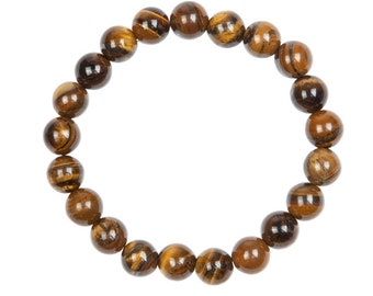 Tiger Eye Stone Stretch Bracelet