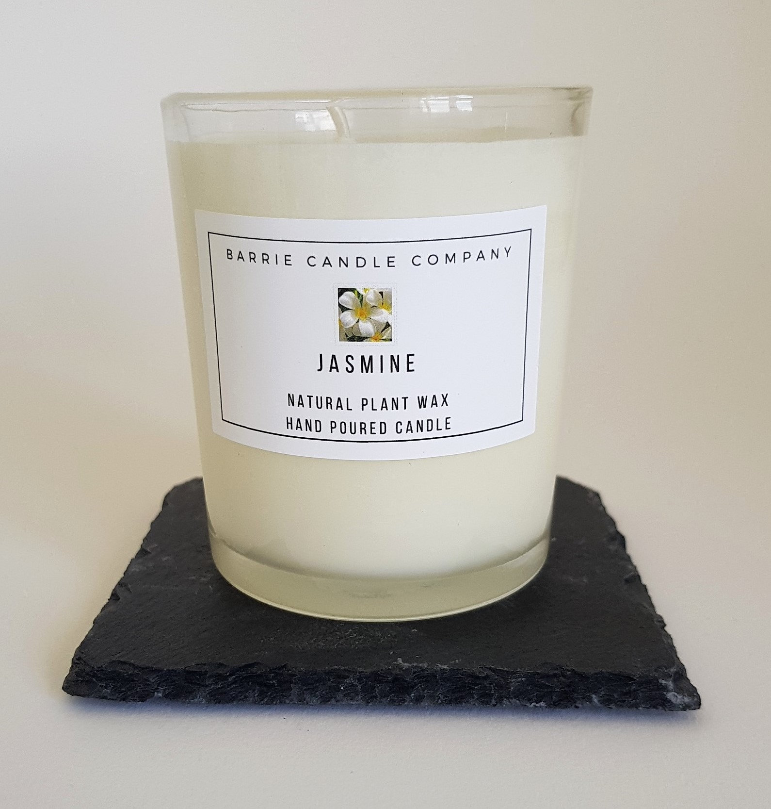 Jasmine Classic Candle Scented Soy Candle Natural Plant Etsy