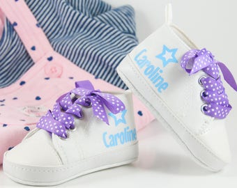 Baby Girl Shoes, Personalized Baby Shoes, Baby Shoes, Infant Shoes, Soft sole, Baby Gifts, Personalized Baby Gift