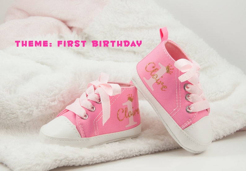 Baby Girl Shoes Baby Gifts Personalized Baby Girl Shoes Etsy