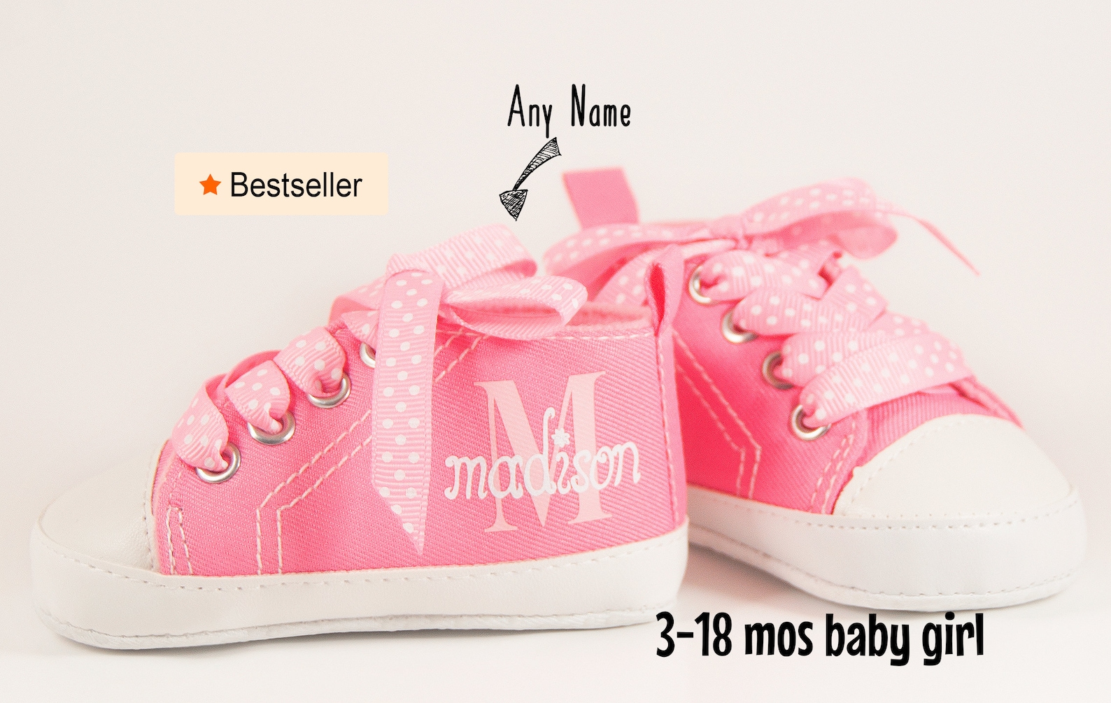 Baby Girl Shoes Personalize Baby Gift Baby Girl Baby Shoes Etsy