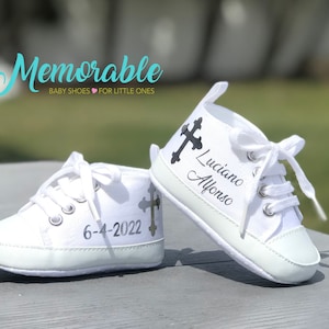 Baptism Gift for Baby Boy, Baby Boy Baptism Shoes, Christening Boy Shoes