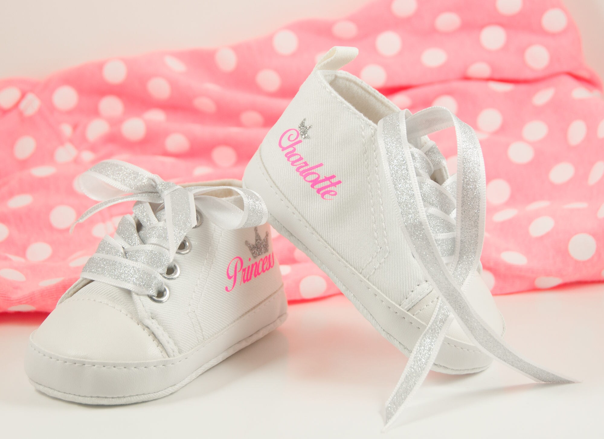 Personalised baby shop girl shoes