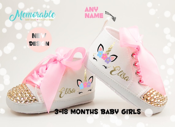 unicorn shoes for baby girl