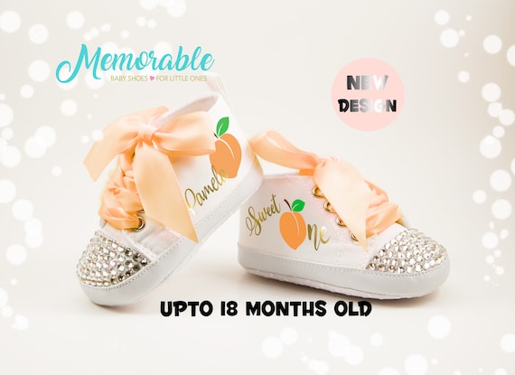 Peach baby shoes sale