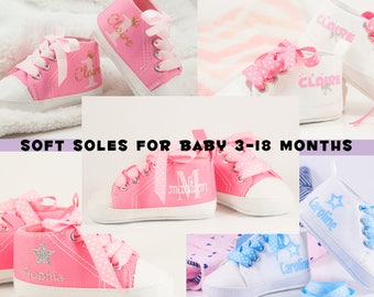 Baby Girl Shoes, Baby Gifts, Personalized Baby Girl Shoes, Infant Shoes, Personalized Baby Gift, personalised baby shoes