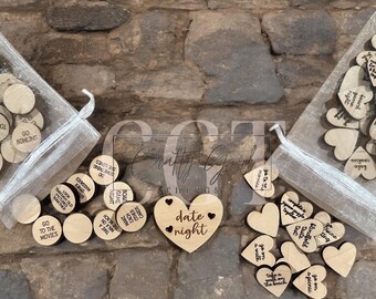 Valentine’s Day Tokens - Love Tokens - Date Night Ideas - Anniversary