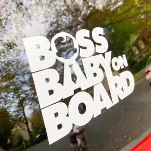 Baby On Board Sticker | Baby On Board Vehicle Decal Sticker | Baby On Board Sign | Baby Car Window Signs & Decals