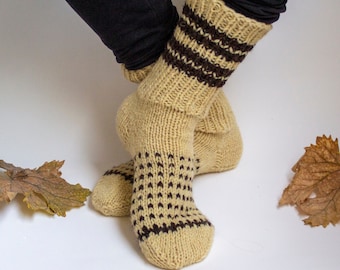 CALZE DI LANA CORTE - PECORA 100% Taglia 36/37 - Foto 5