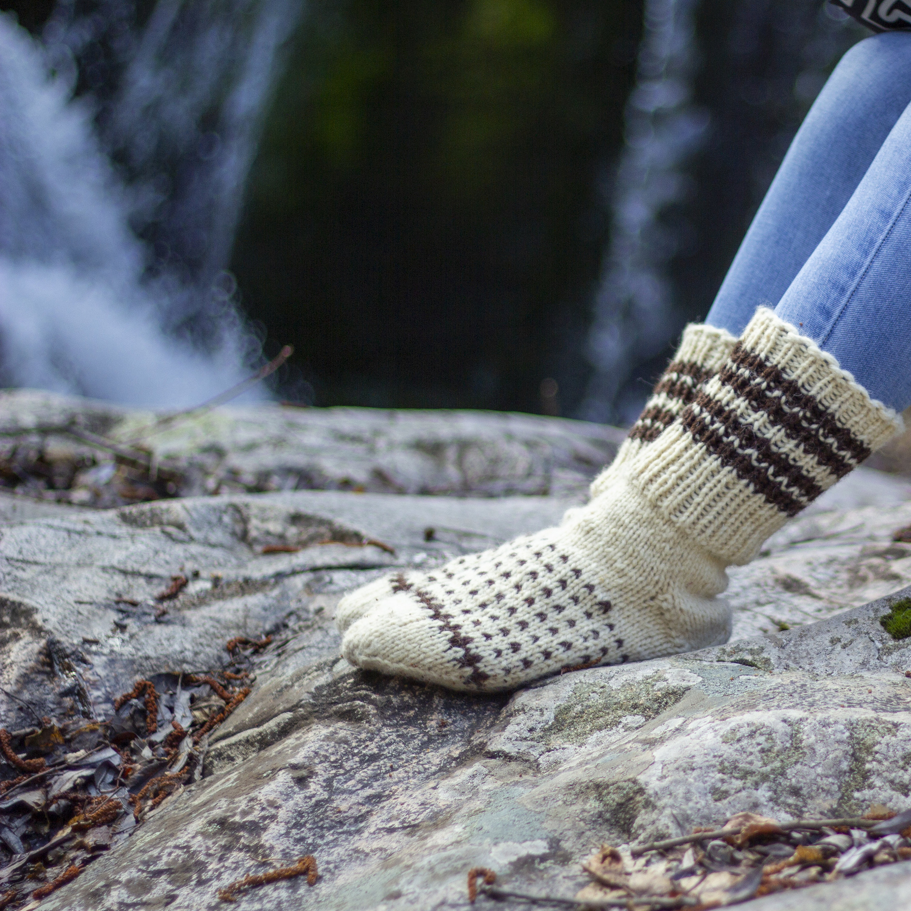 CALZE DI LANA CORTE - PECORA 100% Taglia 36/37 - Foto 13