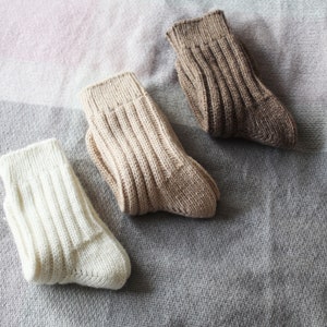 Alpaca socks, wool thick warm winter socks