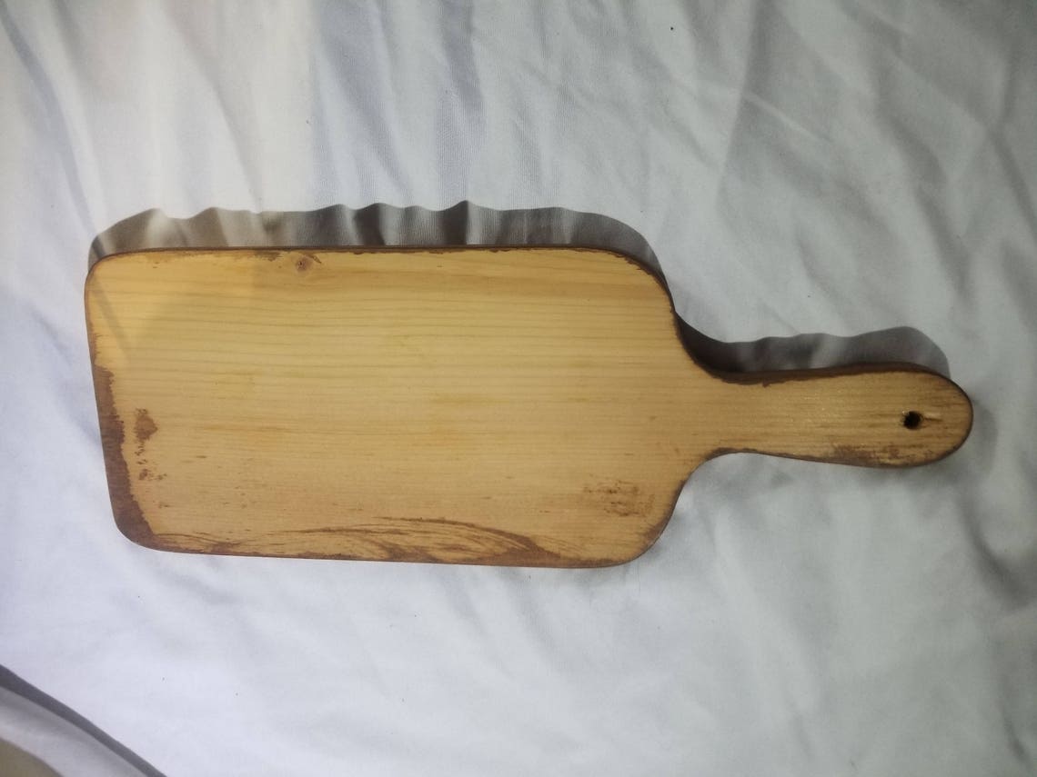 Vintage Novelty Wood Kitchen Paddle Etsy
